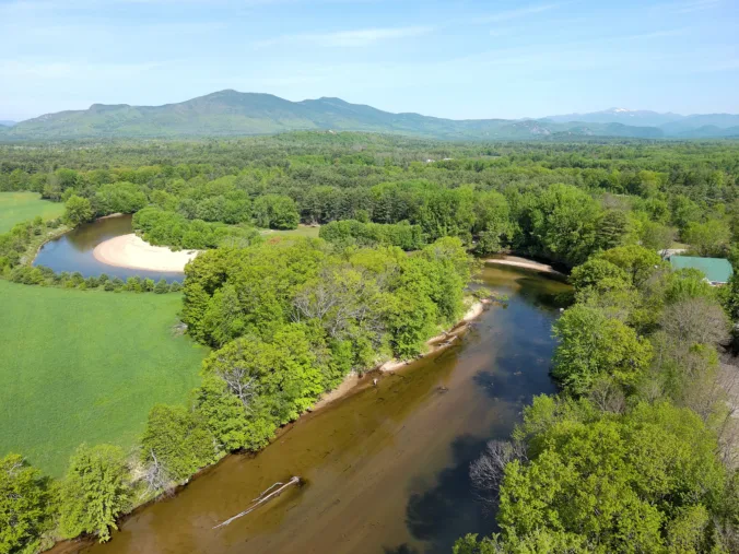 Saco River - Blick Mount Washington